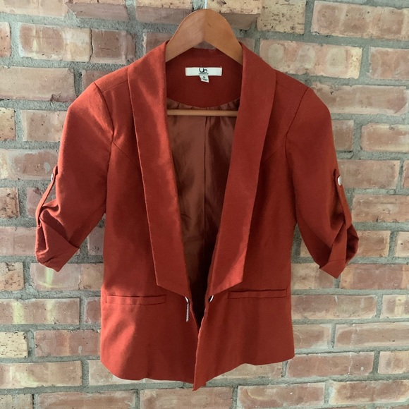 Dry Goods Jackets & Blazers - Dry goods burnt orange blazer